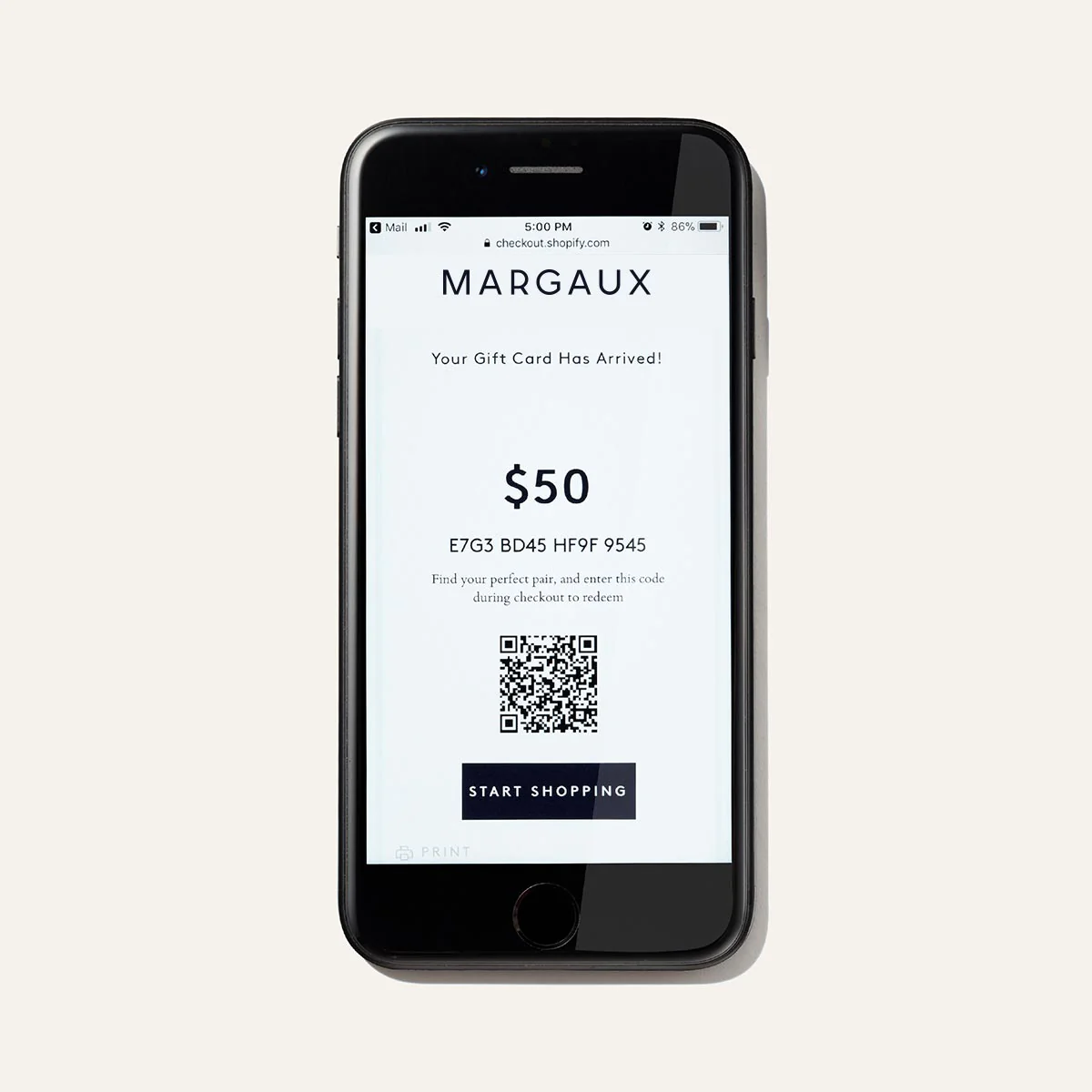 The E-Gift Card
