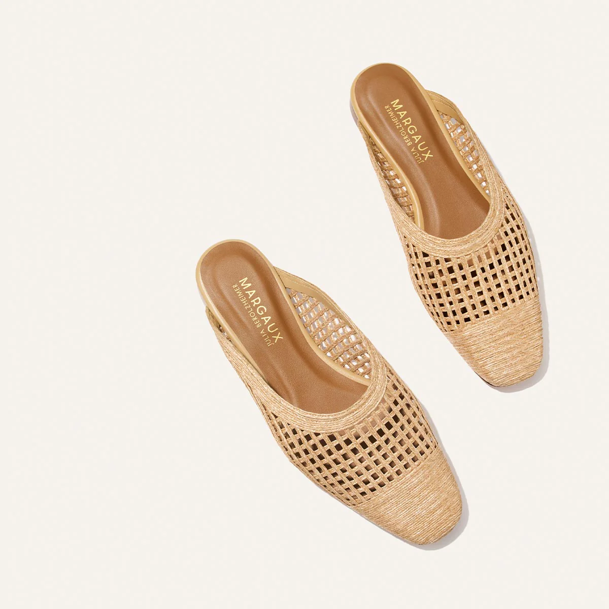 The Clara - Natural Grid Raffia - Image 3