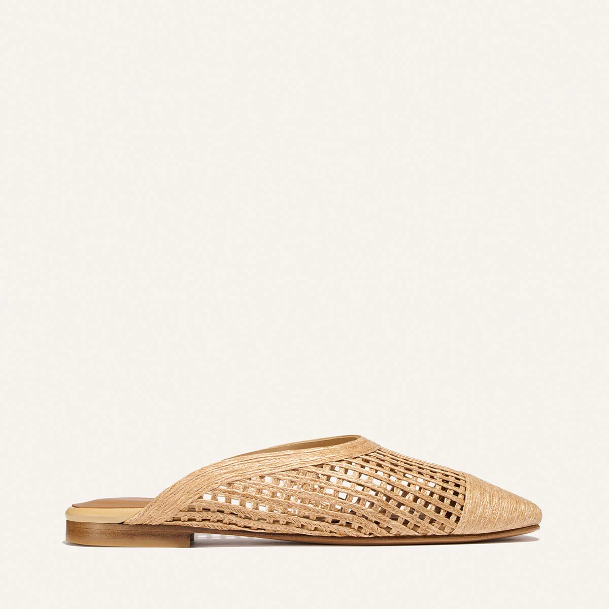 The Clara - Natural Grid Raffia - Image 4