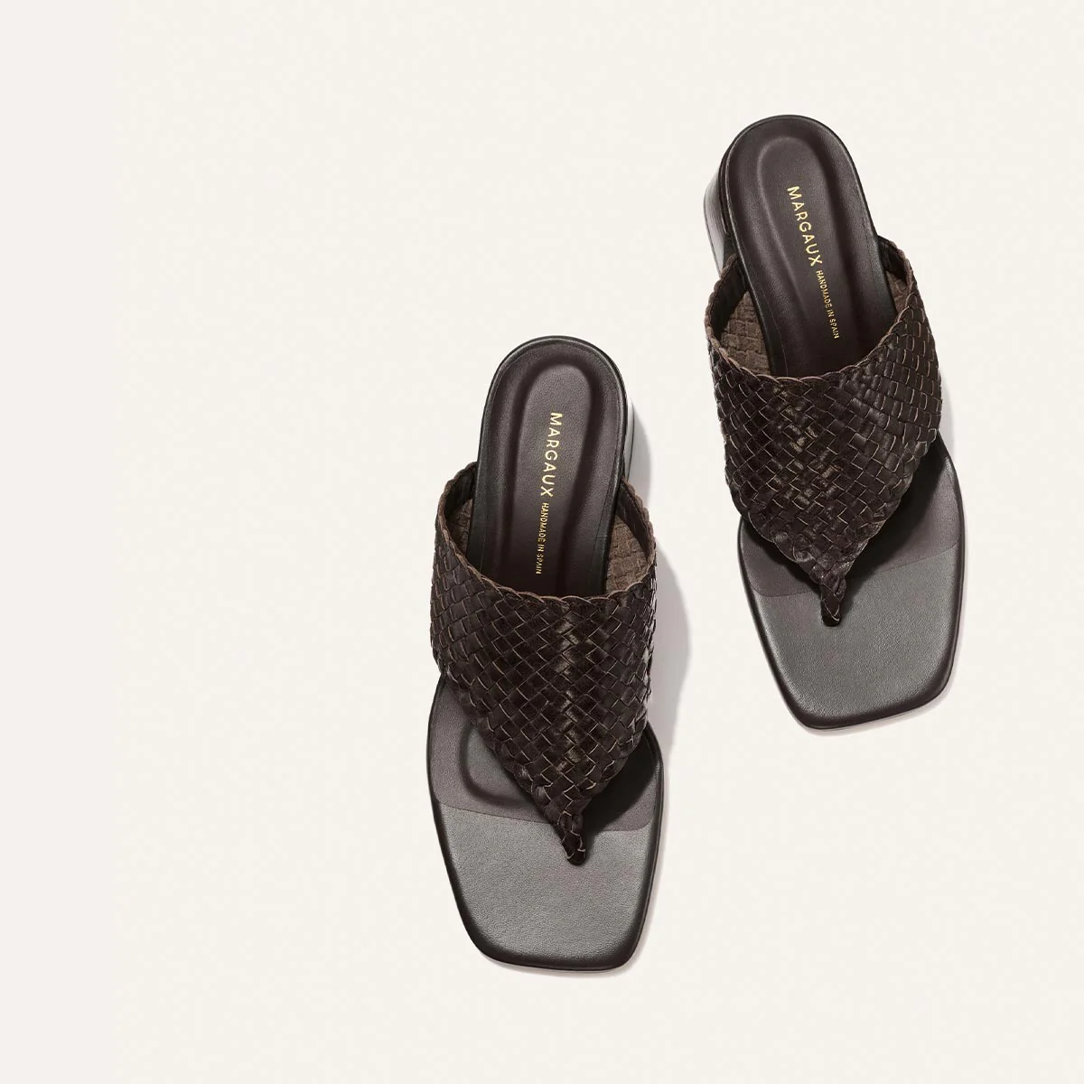 The Deia 50 - Espresso Woven Leather - Image 3