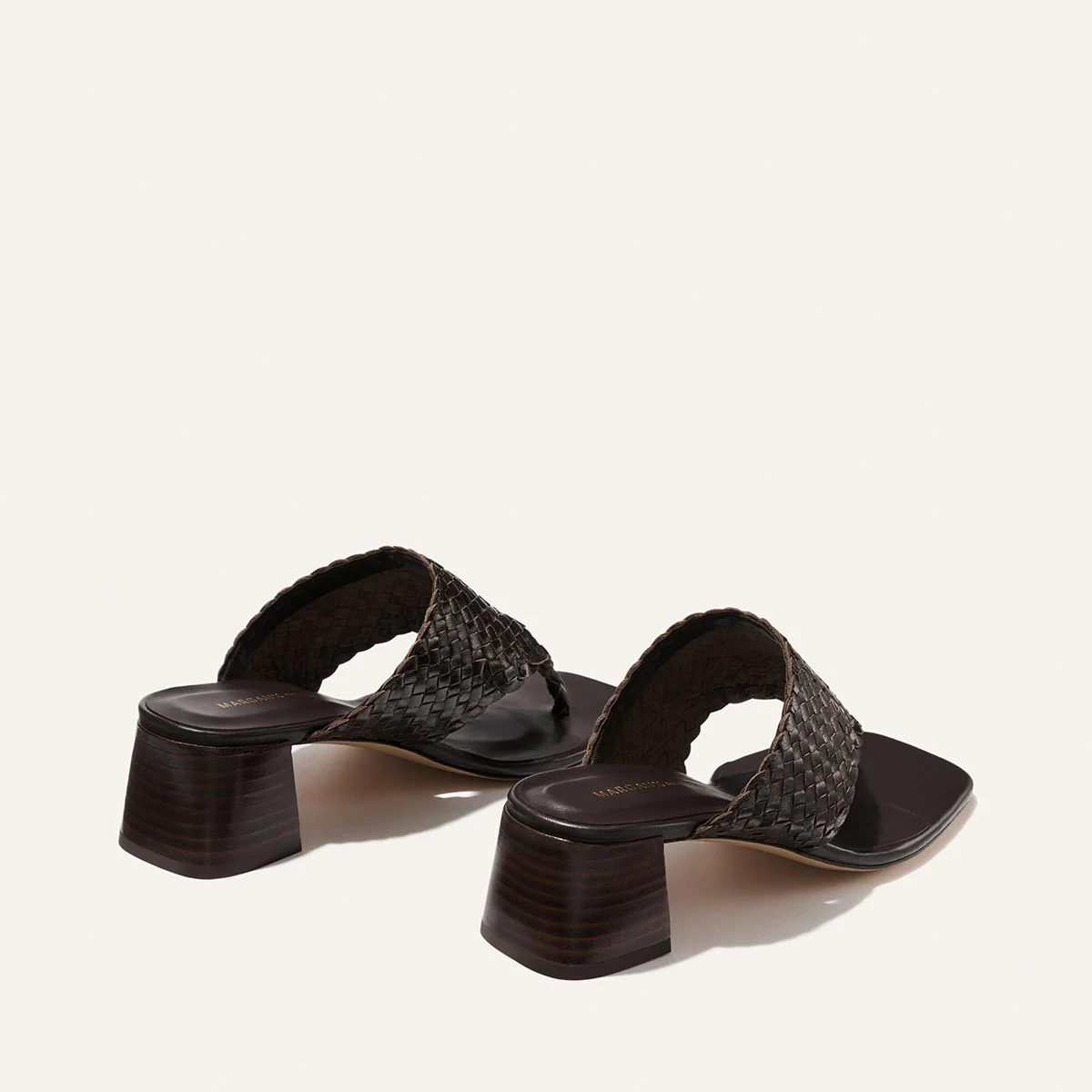 The Deia 50 - Espresso Woven Leather - Image 4