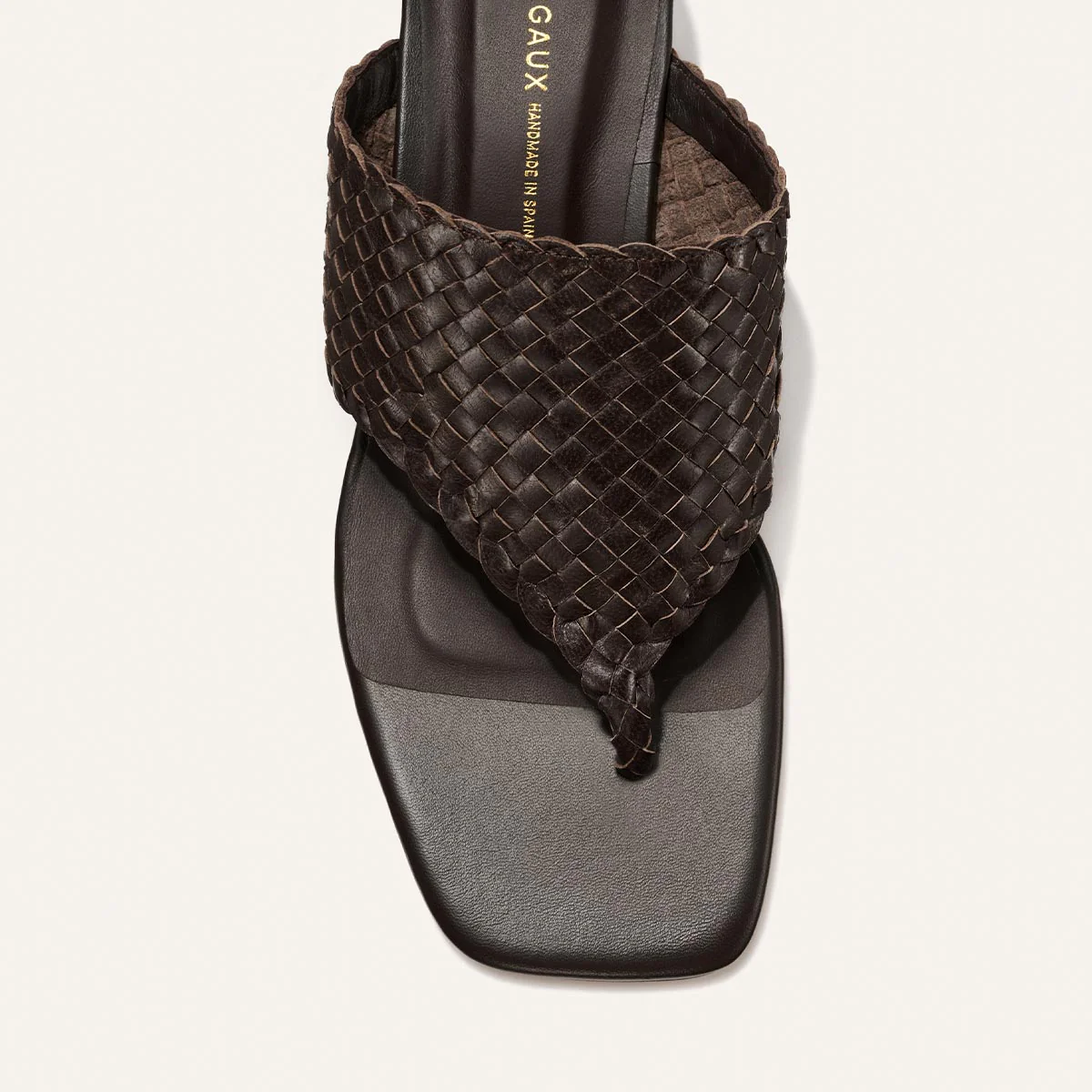 The Deia 50 - Espresso Woven Leather - Image 6