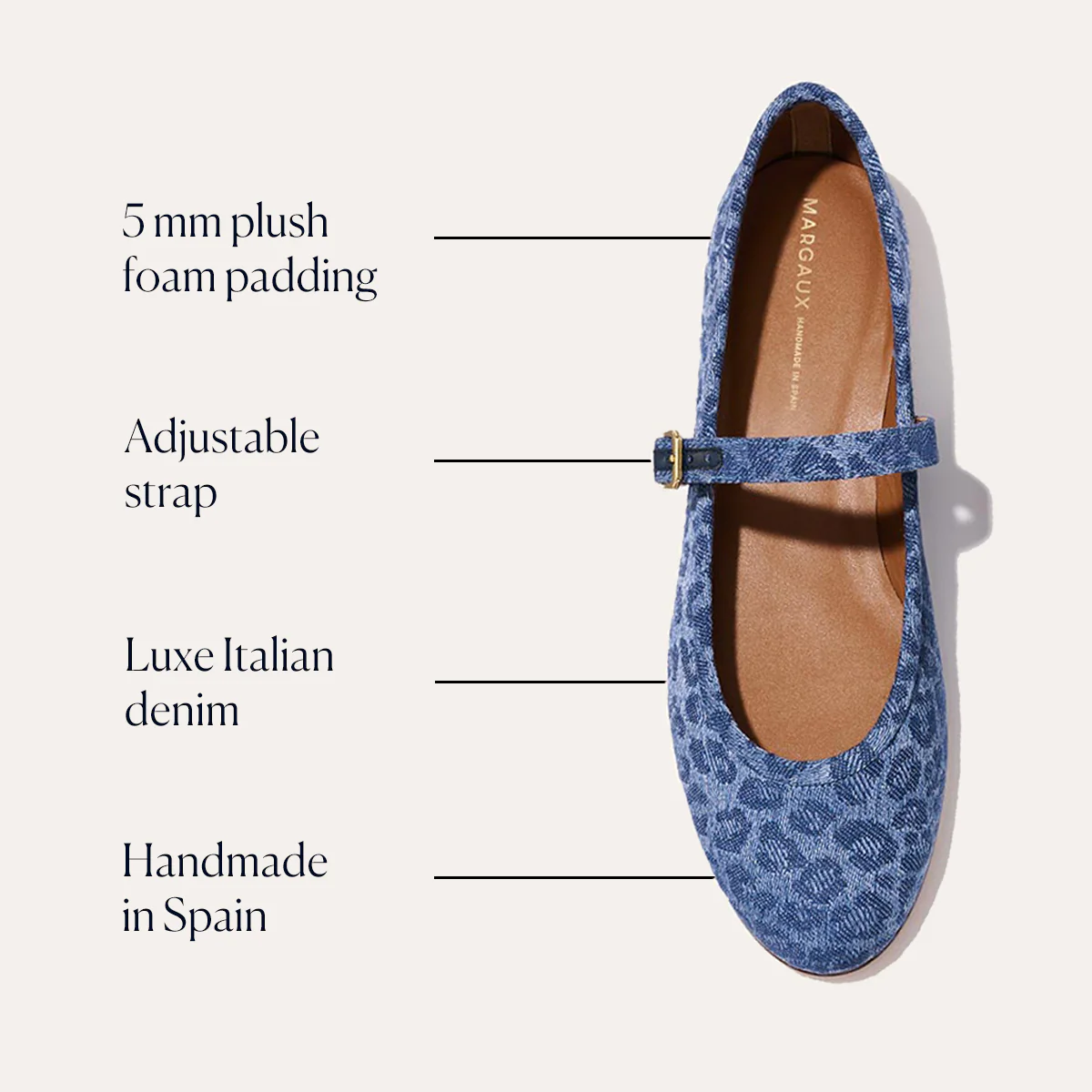 The Demi Jane - Leopard Denim - Image 3