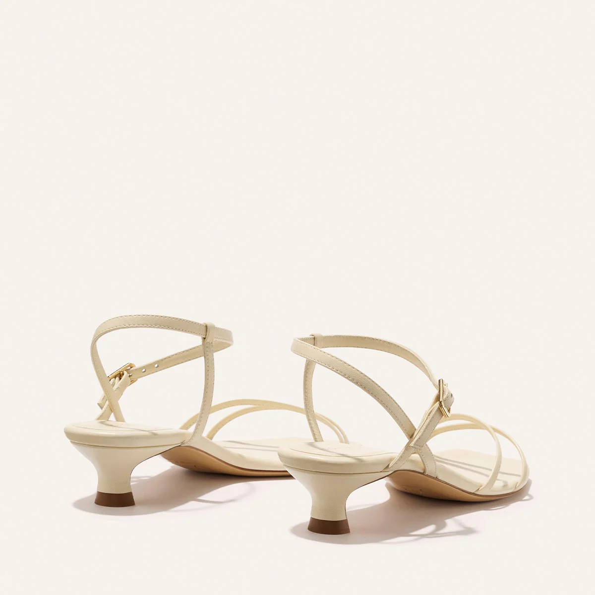 The Dylan Sandal - Ivoire Nappa - Image 4