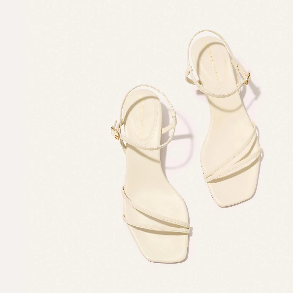 The Dylan Sandal - Ivoire Nappa - Image 6