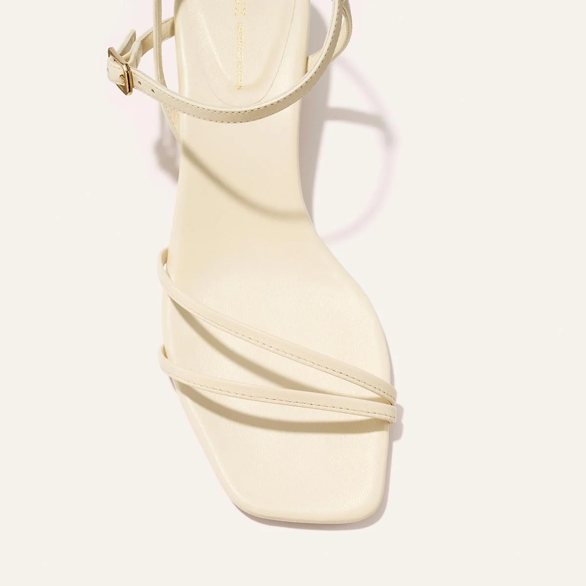 The Dylan Sandal - Ivoire Nappa - Image 7