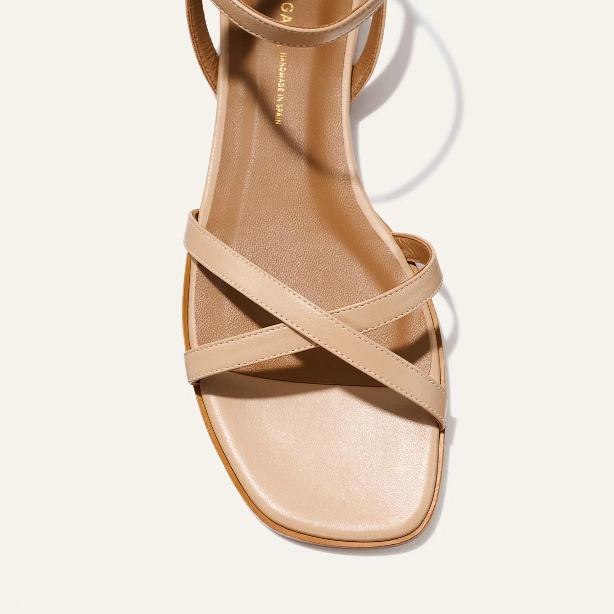 The Flat Sandal - Dune Nappa - Image 3