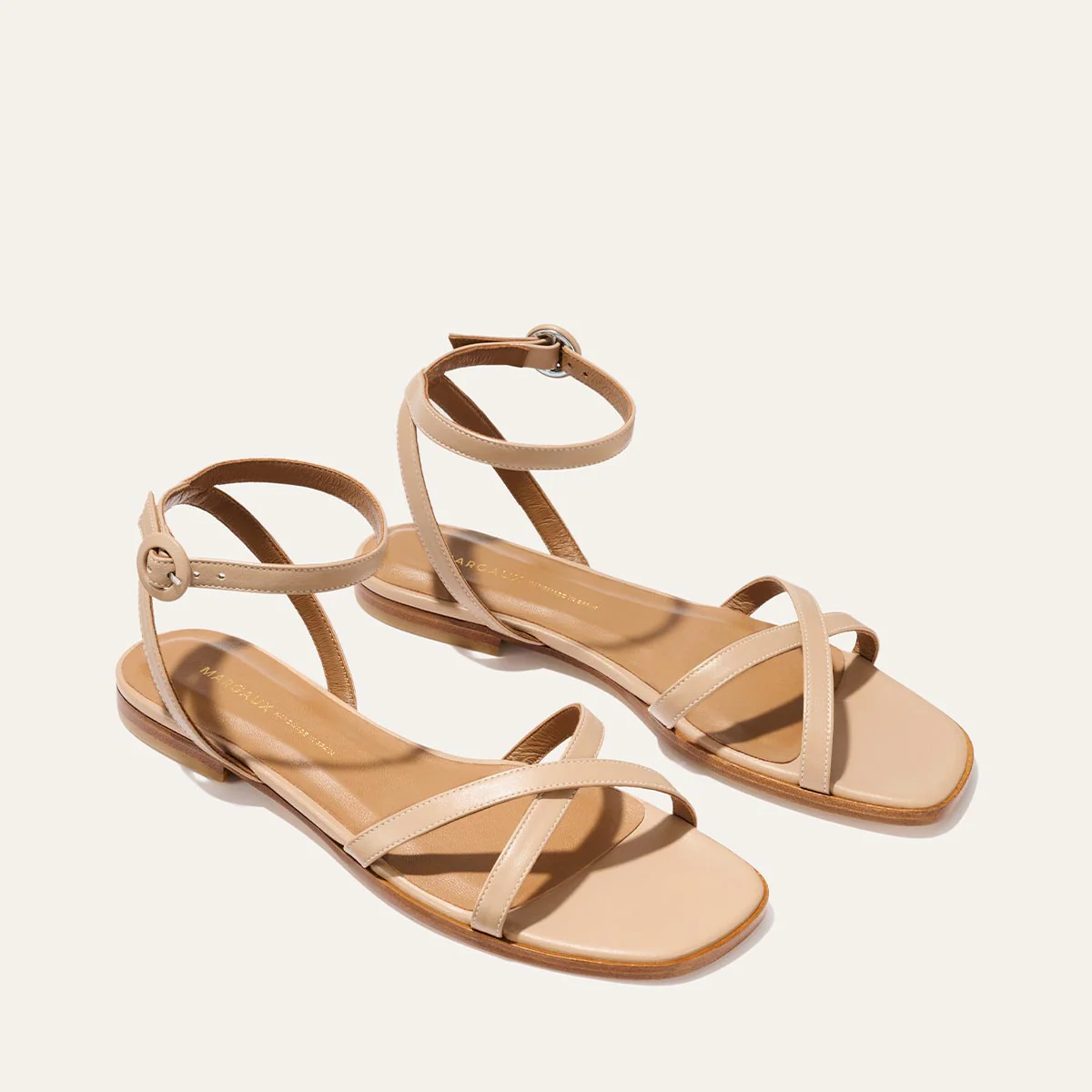 The Flat Sandal - Dune Nappa - Image 4