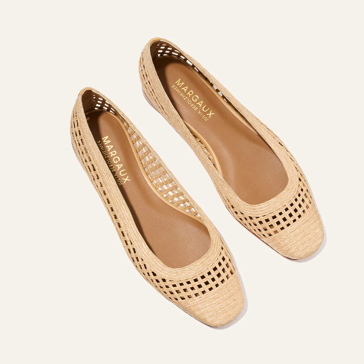 The Fonteyn - Natural Grid Raffia - Image 3
