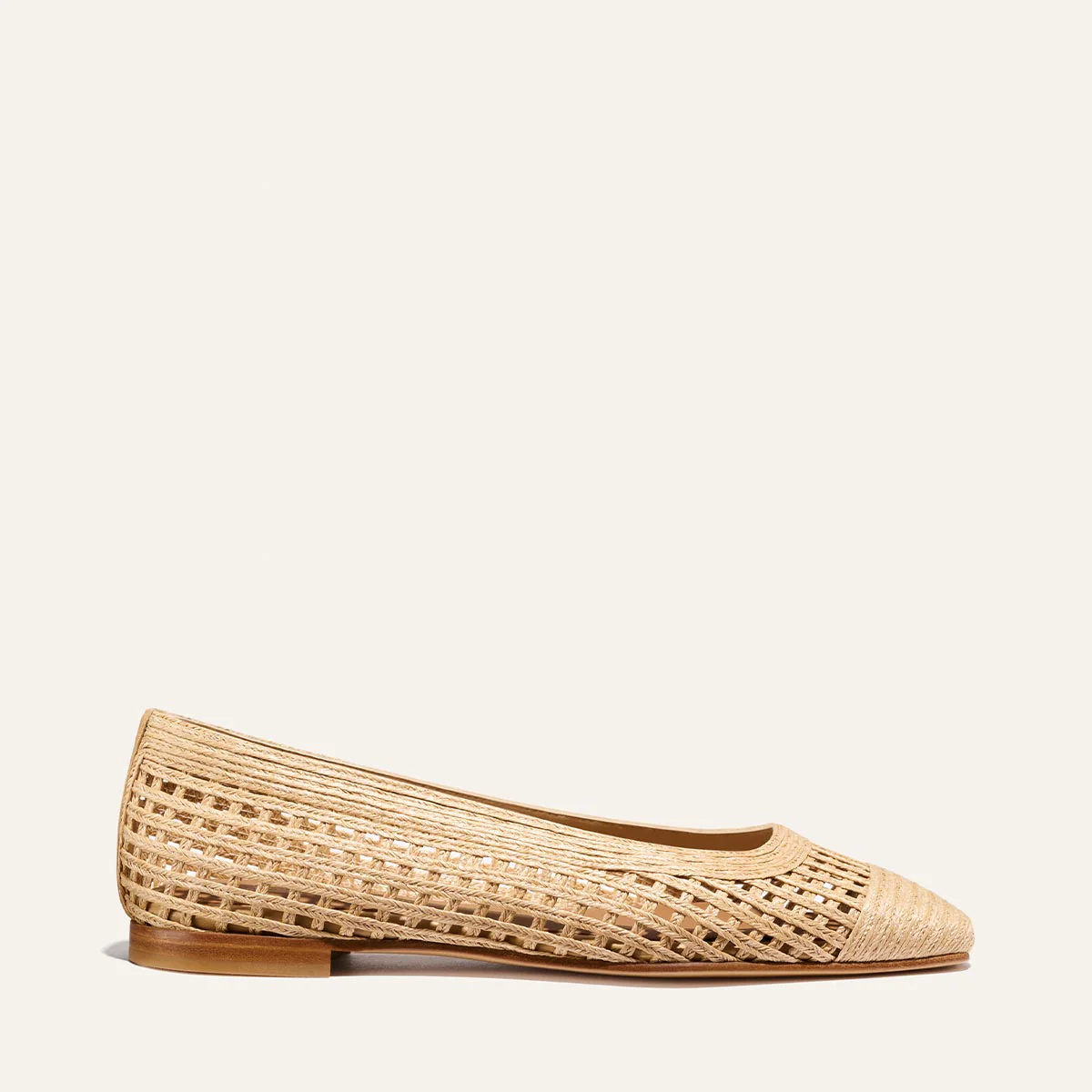 The Fonteyn - Natural Grid Raffia - Image 4