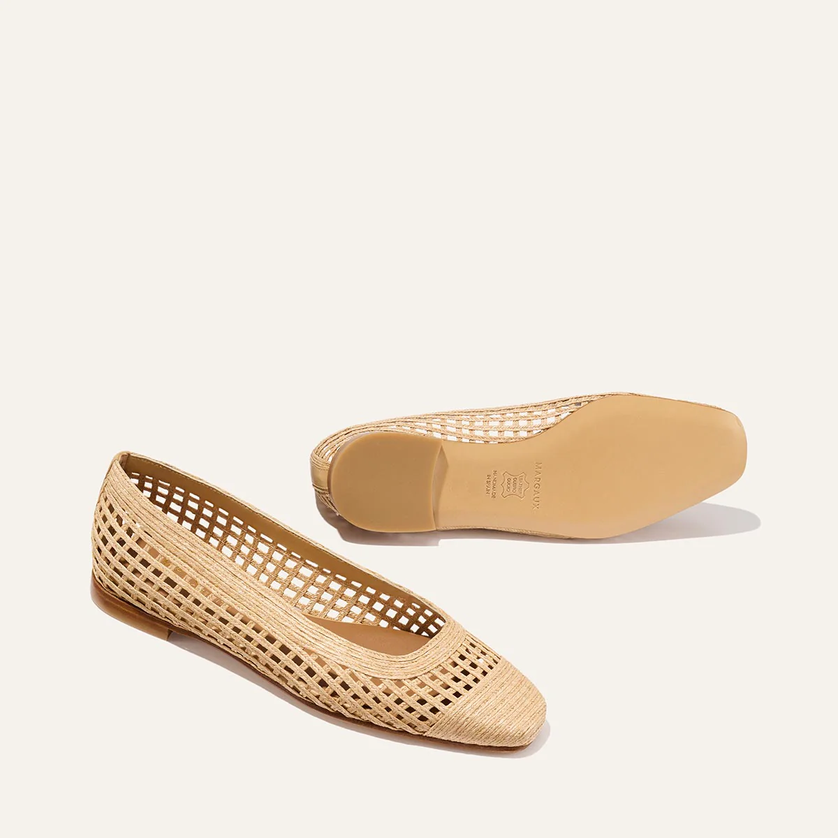 The Fonteyn - Natural Grid Raffia - Image 5