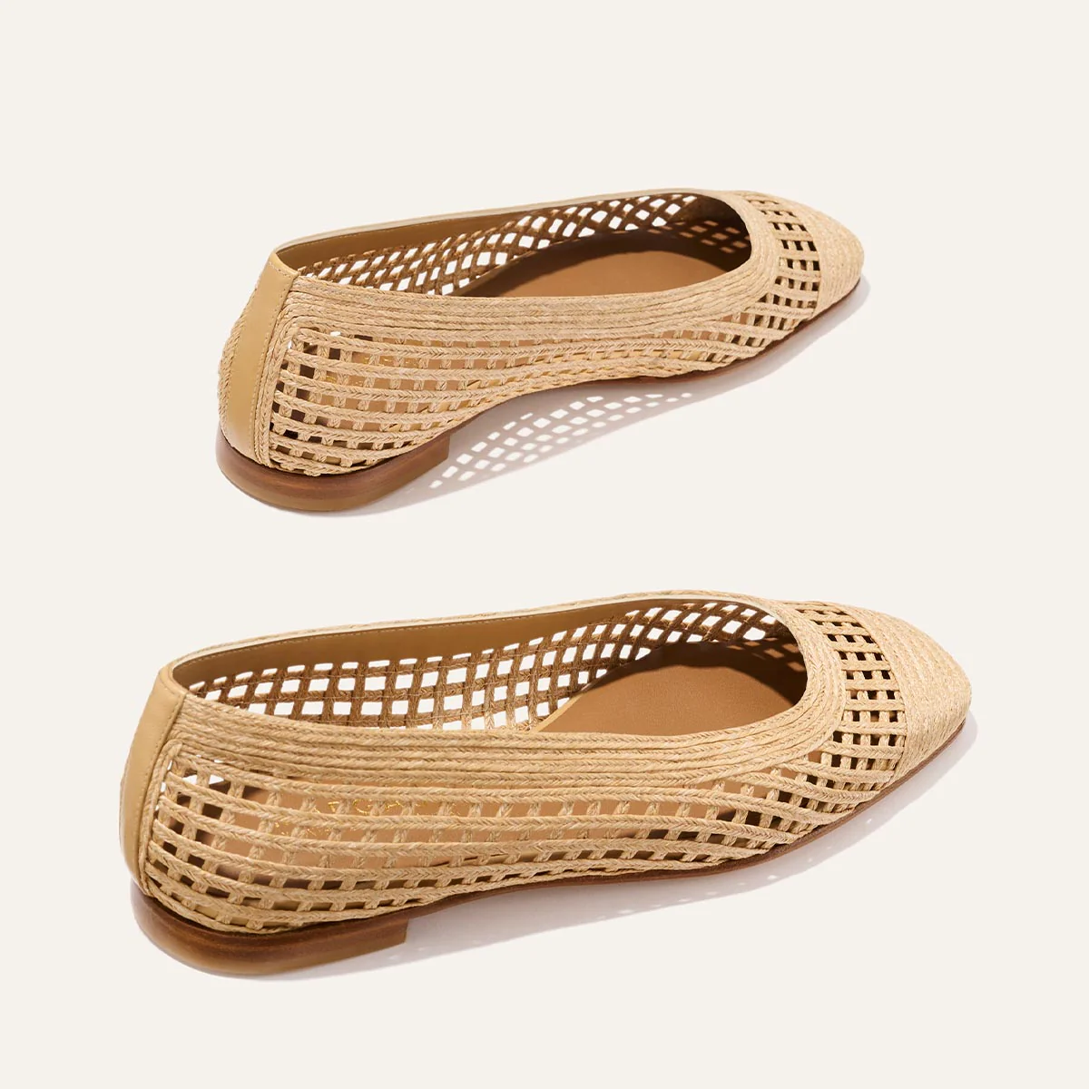 The Fonteyn - Natural Grid Raffia - Image 6
