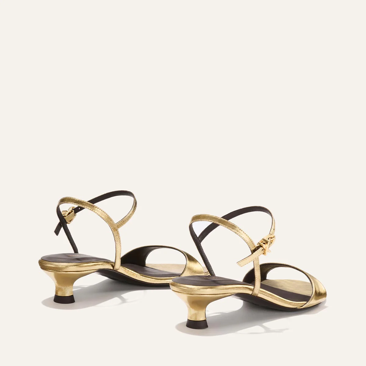 The Lotto 35 - Gold Crinkle Nappa - Image 3