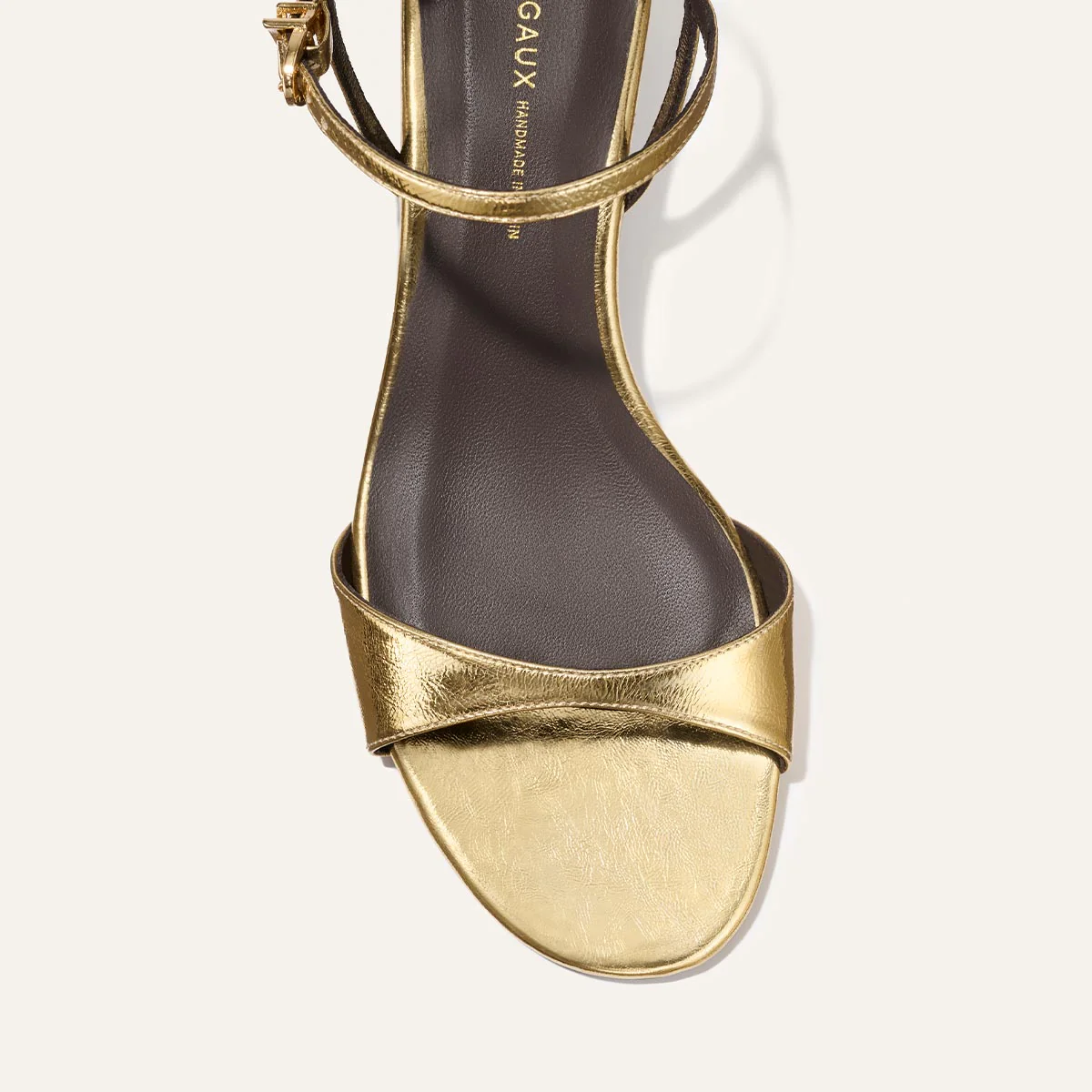 The Lotto 35 - Gold Crinkle Nappa - Image 5