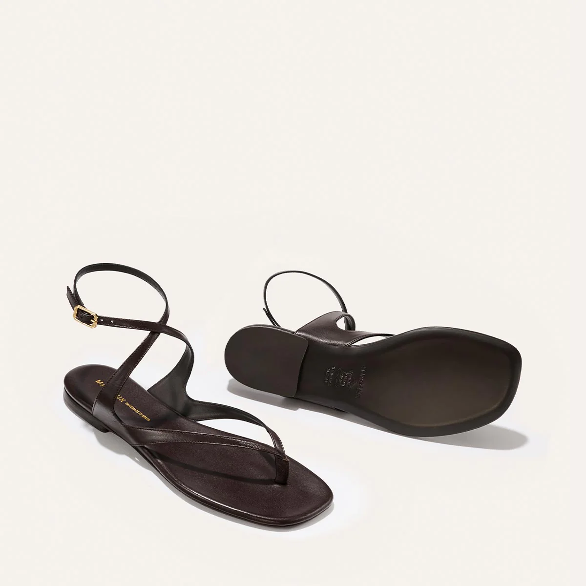 The Palermo Sandal - Espresso Nappa - Image 4