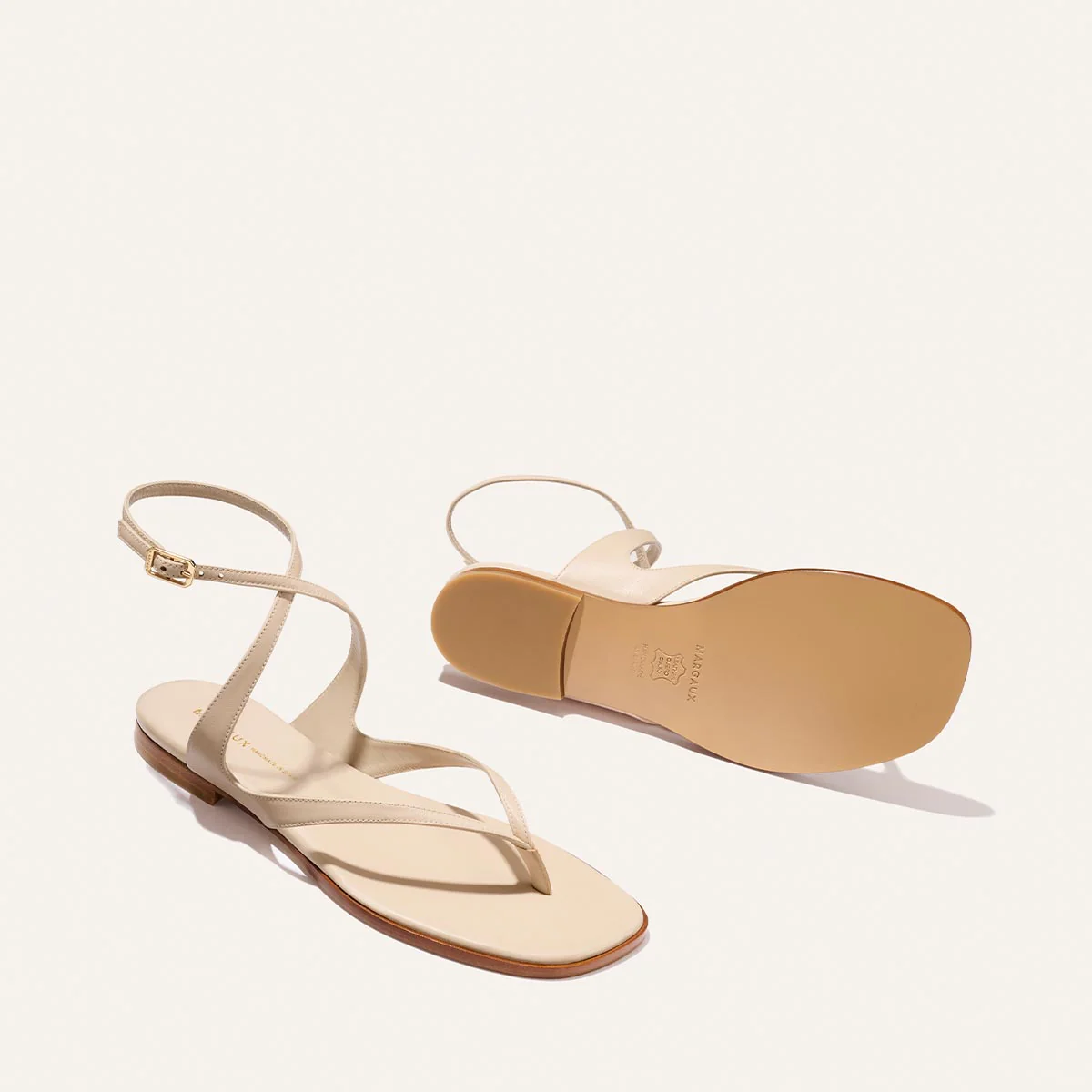 The Palermo Sandal - Magnolia Nappa - Image 5