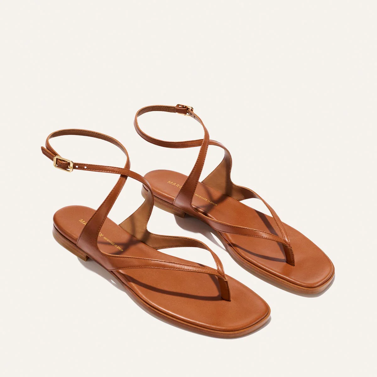 The Palermo Sandal - Saddle Nappa - Image 3