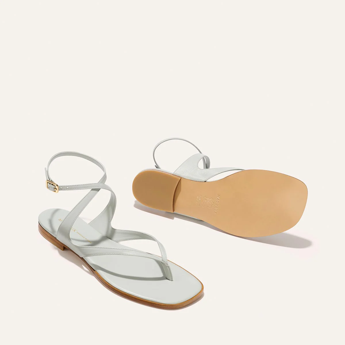 The Palermo Sandal - Sky Nappa - Image 4