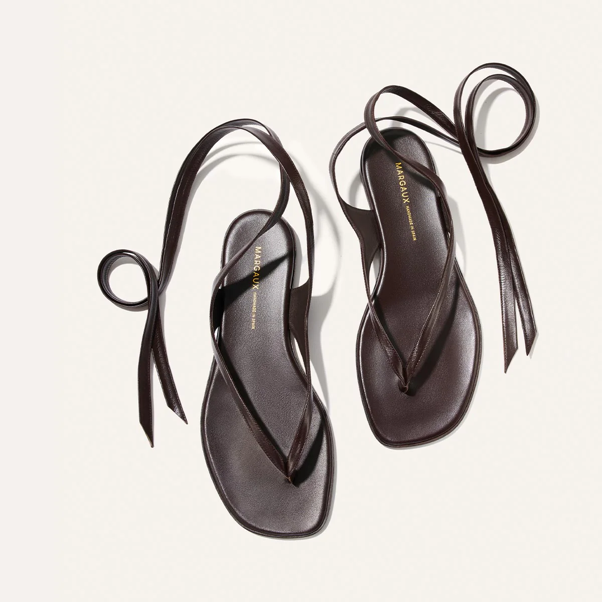 The Palermo Wrap Sandal - Espresso Nappa - Image 4
