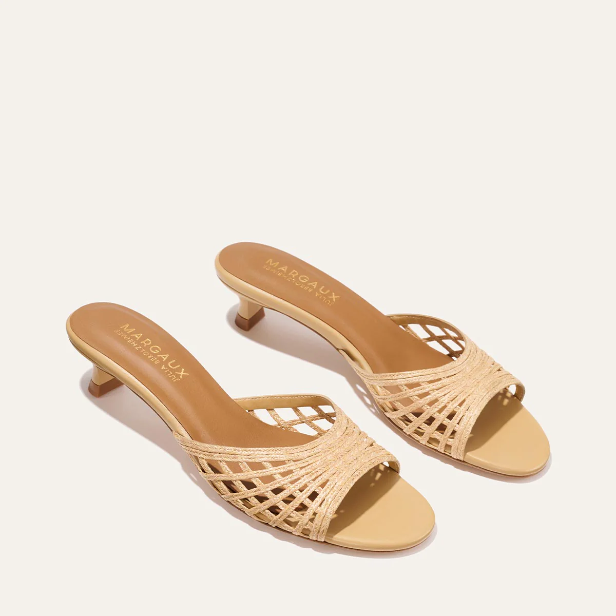 The Parker - Natural Grid Raffia - Image 3