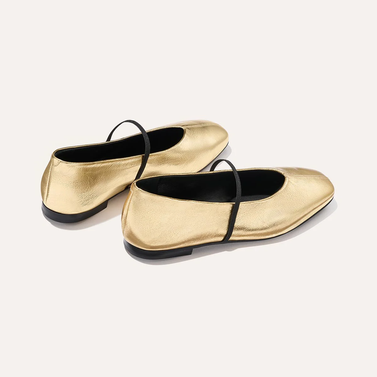 The Phoebe - Gold Crinkle Nappa - Image 3