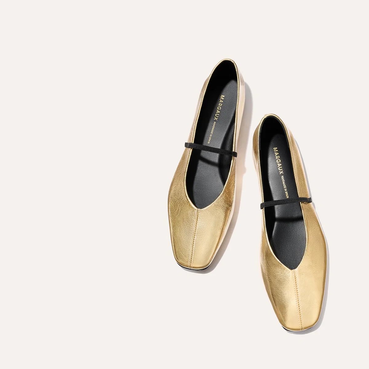 The Phoebe - Gold Crinkle Nappa - Image 4