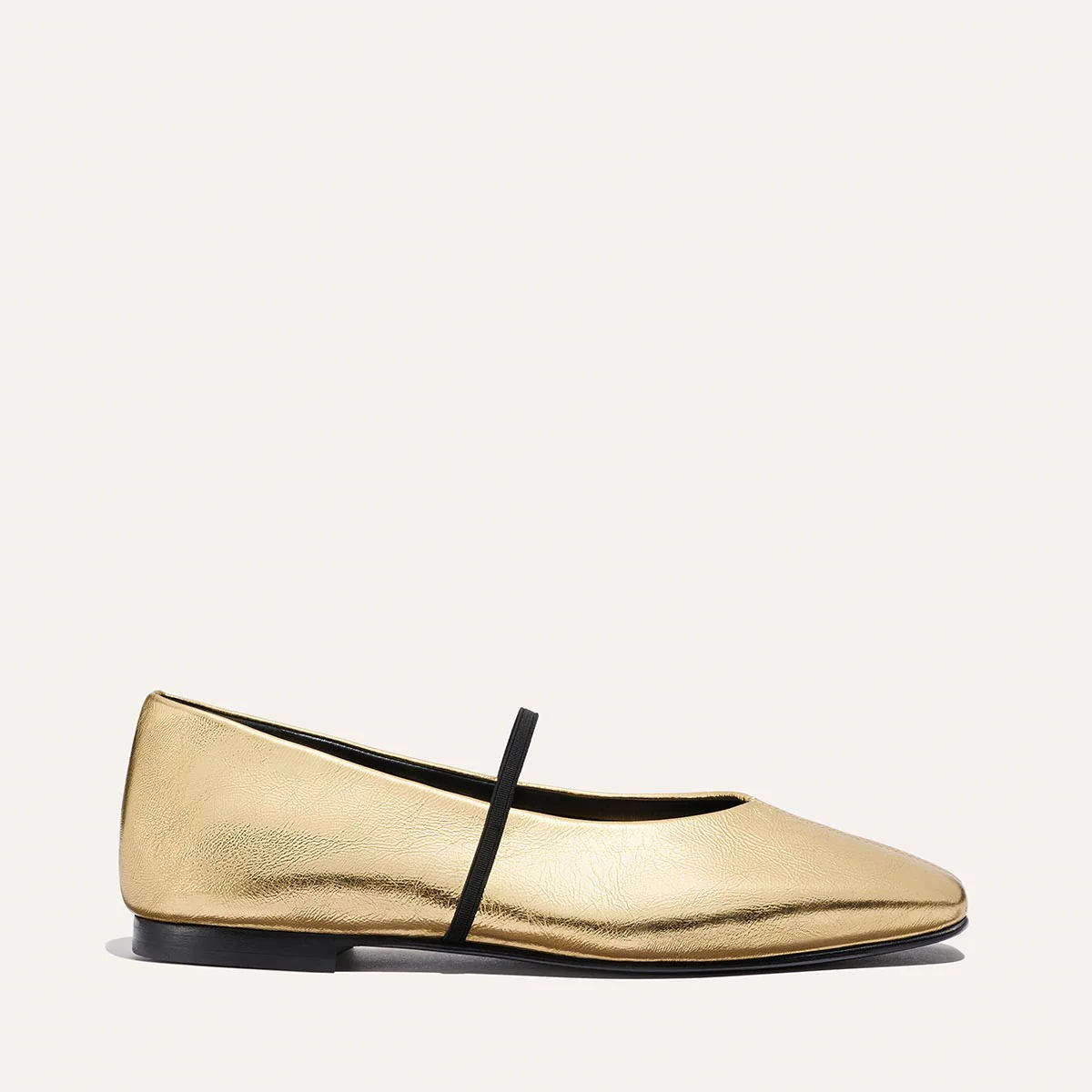The Phoebe - Gold Crinkle Nappa - Image 5