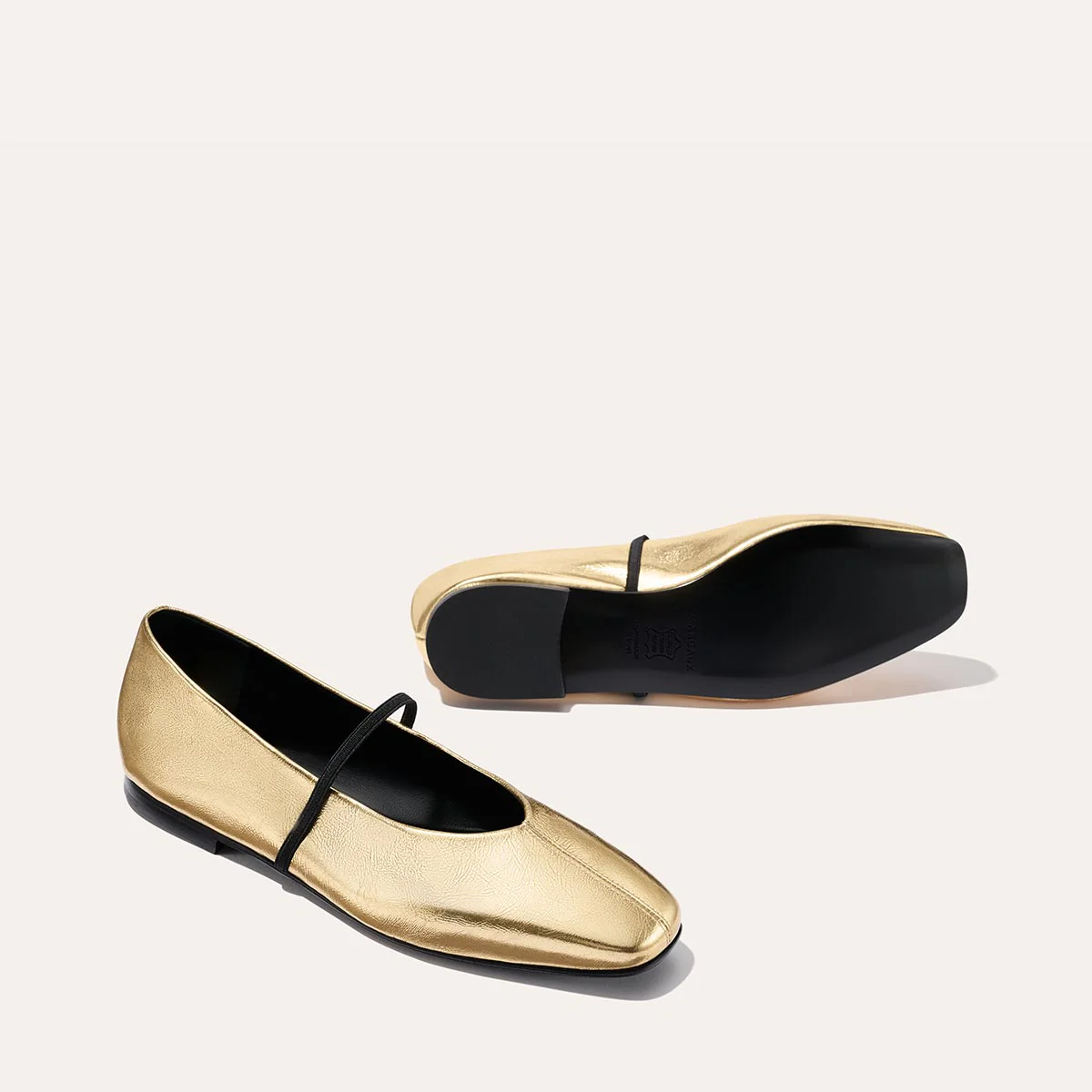 The Phoebe - Gold Crinkle Nappa - Image 6