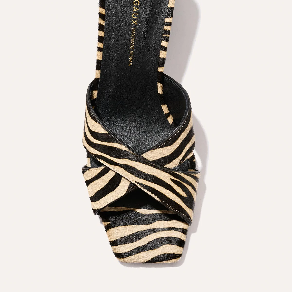 The Selene 50 - Tan Zebra Haircalf - Image 6