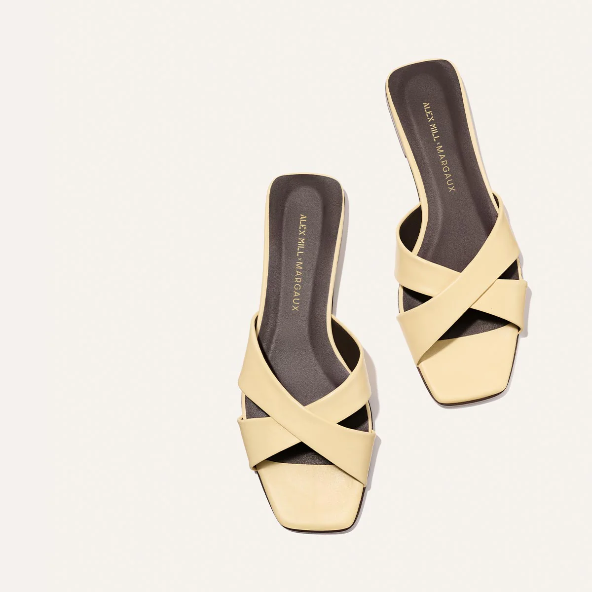 Alex Mill x Margaux: The Selene Flat Sandal - Butter Nappa - Image 4