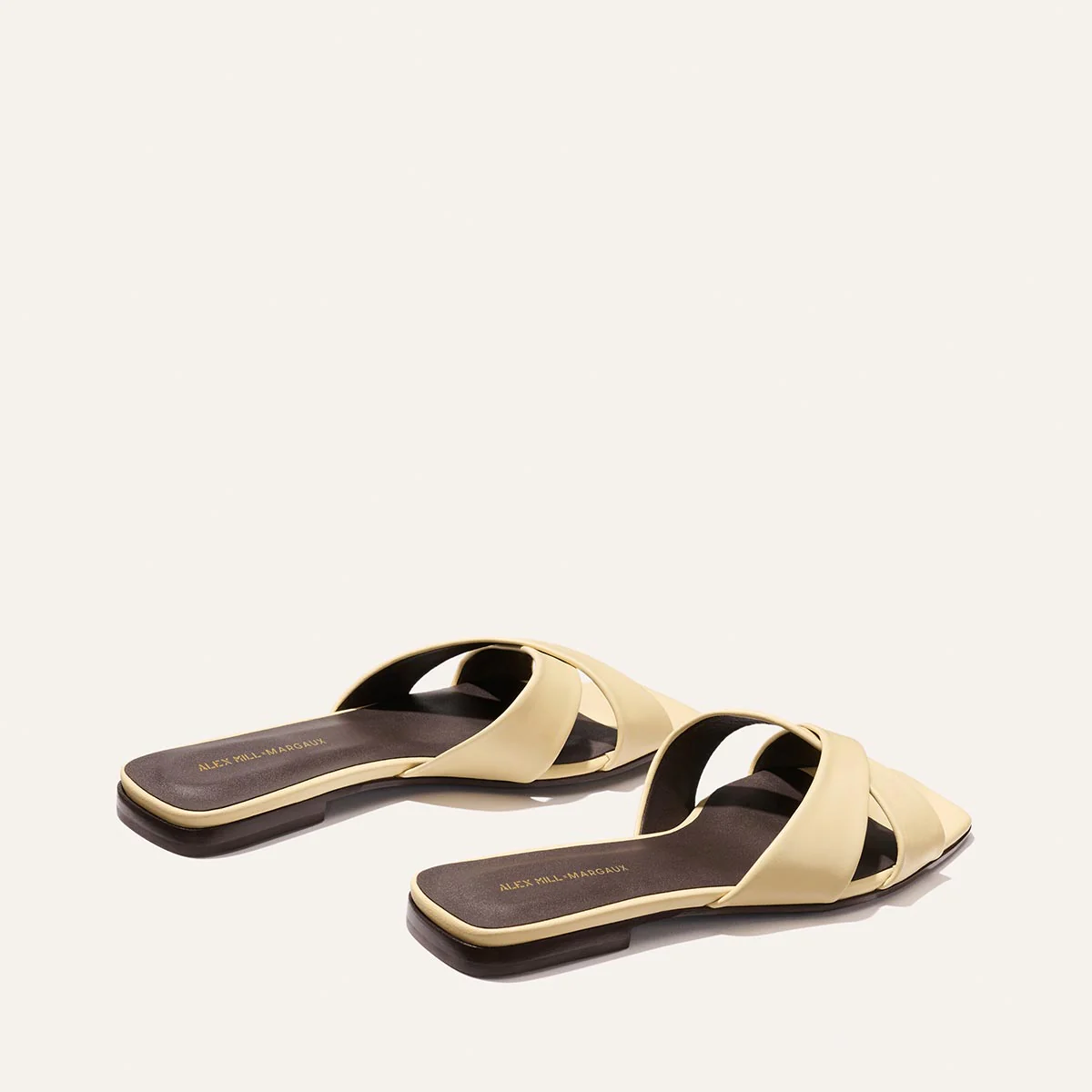 Alex Mill x Margaux: The Selene Flat Sandal - Butter Nappa - Image 6
