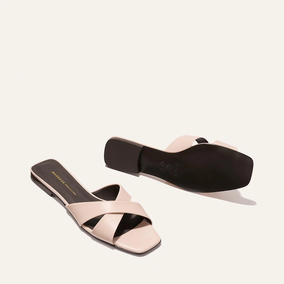 The Selene Flat Sandal - Petal Nappa - Image 4