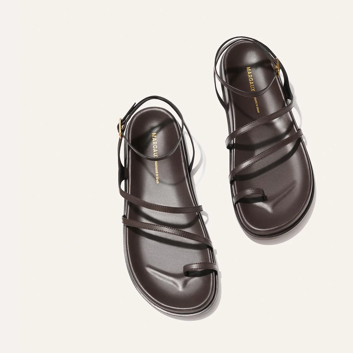 The Vesta Sandal - Espresso Nappa - Image 5