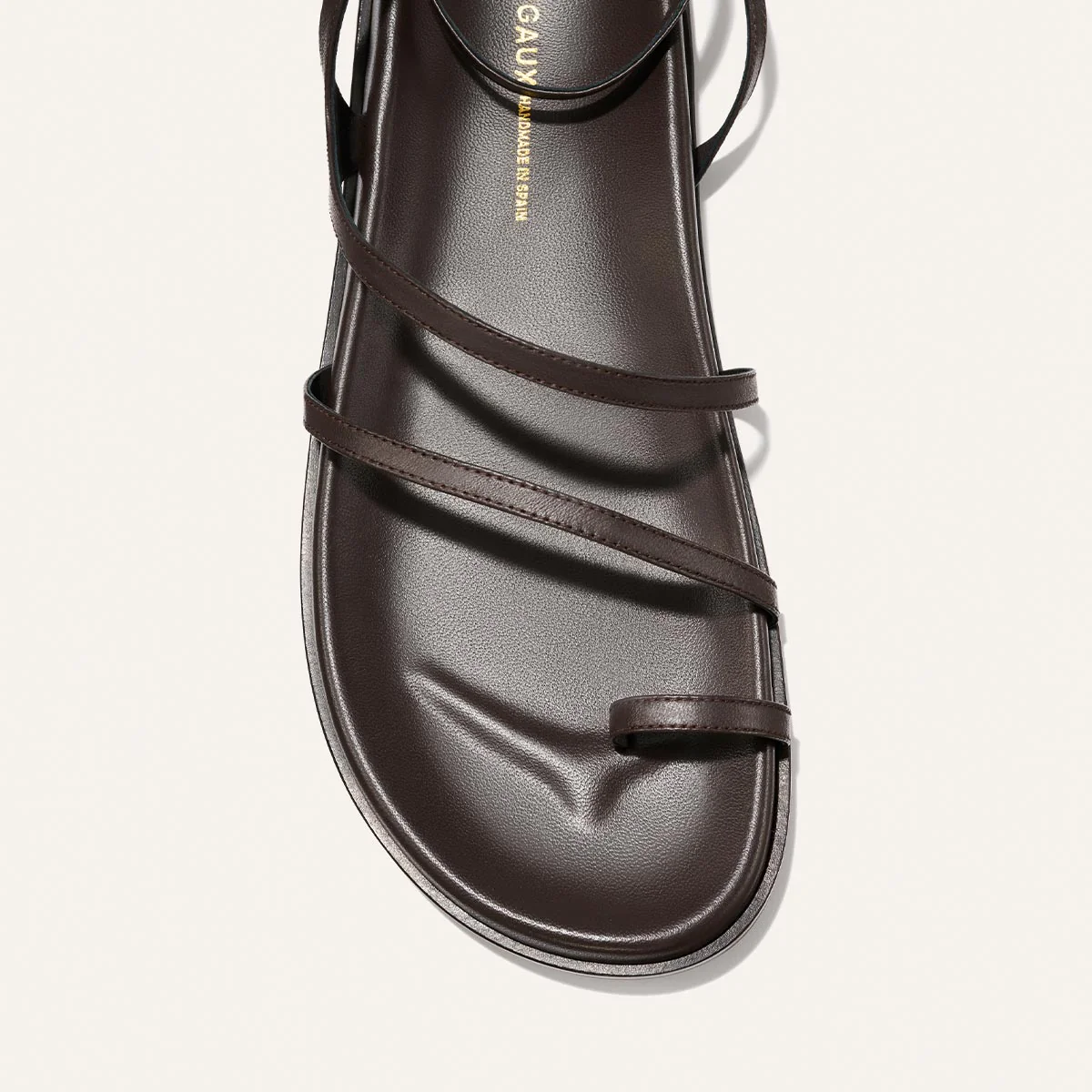 The Vesta Sandal - Espresso Nappa - Image 6